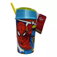 Vaso Snack Con Sorbete 400 Ml Spiderman Color Hombre Araña