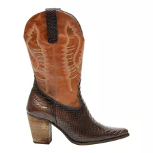 Bota Texana Original Francalce Feminina Em Couro + Brinde