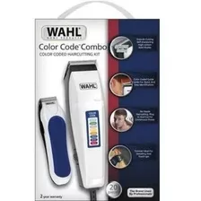 Kit Máquina Wahl Color Code Combo + Aparador 2 Garantia Anos