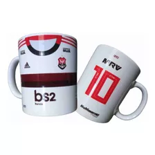 Caneca De Porcelana Personalizada Do Flamengo