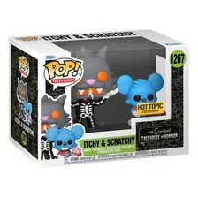  The Simpsons Itchy Y Scratchy Halloween Funko Pop Exclusivo