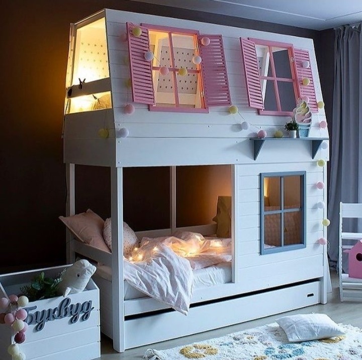 Cama Montessori - Casita Doble