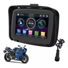 5' Ips Motociclet Gps Inalámbrico Carplay Android Auto Ip67