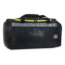 Bolso Nba Franquicias Basquet Celtics Lakers Chicago Bulls Color Negro La Lakers