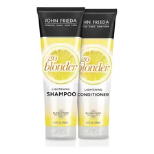 Shamp E Cond John Frieda Go Blonder Lightenning 250ml Kit 2