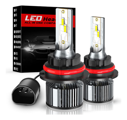 9007 Kit De Faros Led 40000lm For 1990-02 Lincoln Town Car Lincoln Town Car