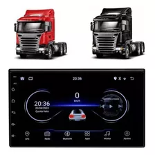 Multimidia Caminhao Scania Wi-fi Usb Sd Gps Bluetooth 2gb Fm