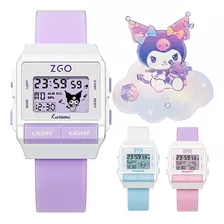 Reloj Despertador Digital Sanrio Pokémon Kuromi Reloj Inteli