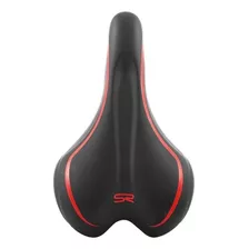 Selim Banco Selle Royal Rvs Mtb Sr Premium Preto/vermelho