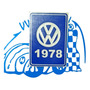 Calcomania Adherible Ao 1972 Vocho Combi Caribe Sticker Para El Cristal Vinil Volkswagen Vw