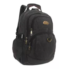 Mochila Lona 100% Resistente Kvn Ja9801 Notebook 35 Litros