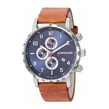 Wenger 011543108 Reloj Casual Para Hombre Acero Inoxidable C