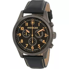 Reloj Wenger Para Hombre (0543.104) Terragraph Gunmetal Ip