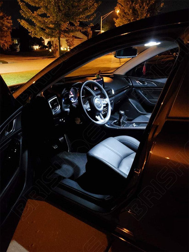 Kit De Luces Led Interiores Blancas Para Mazda 3 Hatchback 2 Foto 4
