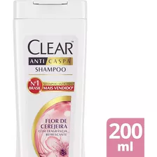 Shampoo Anti Caspa Clear 200ml Flor De Cerejeira