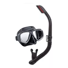 Kit Equipo Mascara + Snorkel Profesional Tusa Splendive