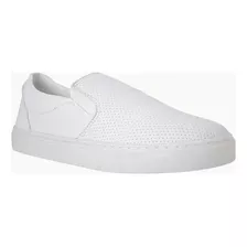 Tenis Masculino Branco Para Enfermagem Saúde Slip-on Confort