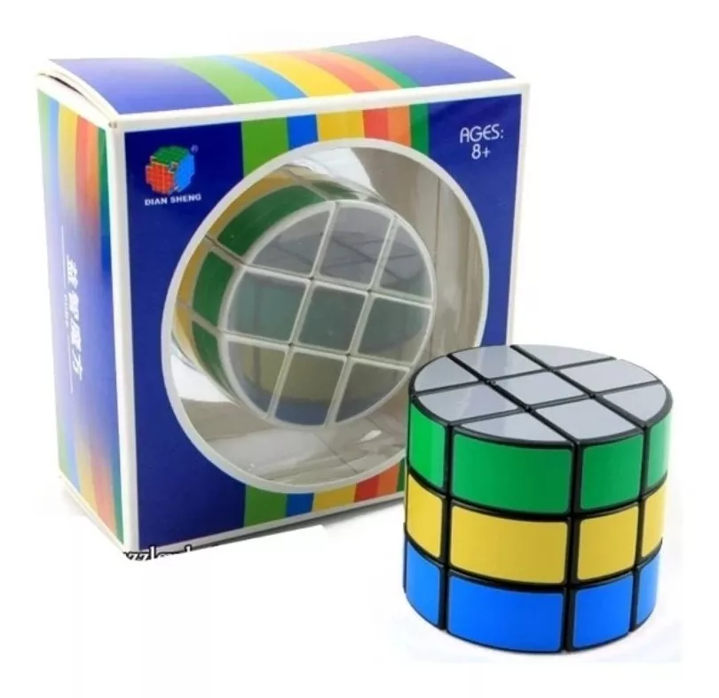 Cubos Rubik - Cilíndrico - Tubo Barril