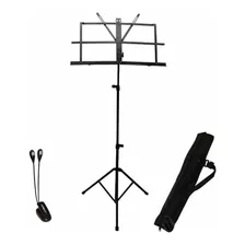 Atril Para Partituras Con Luz Led Metálico Cc-mstand-kit-1