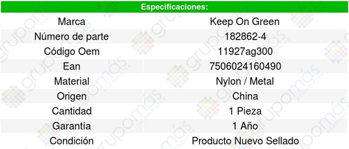 Polea Guia Distribucion Fx35 V6 3.5l 03/08 Kg 1309482 Foto 3