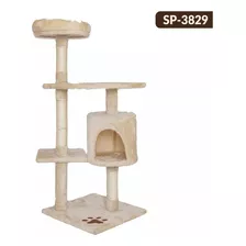 Arbol Rascador Para Gato | Mueble Trepador | Casa Y Cama | 1