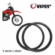 Aros Viper Street Aluminio Xr 250 Tornado 18 E 21 Com Brinde