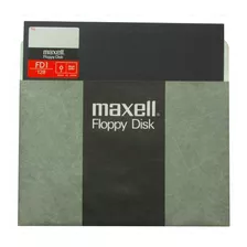 Disquete De 8 Polegadas Maxell Floppy Disk Fd1 Virgem