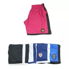 X2 Short Hombre Talles Especiales Grandes Futbol T.54-76