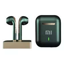 Fone De Ouvido In-ear Gamer Sem Fio Xiaomi Mi J18 Verde