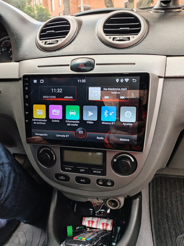 Radio Android Chevrolet Optra 9 Pulgadas 4+64gb Carplay +cam Foto 6