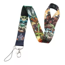 Star Wars Modelos Lanyard Cordon Porta Gafete Correa