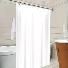 Cortina De Banheiro Box Impermeável Antimofo C/ Ganchos Cor Marrom