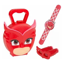 Maleta Infantil Pj Masks Corujita Multikids Com Acessórios