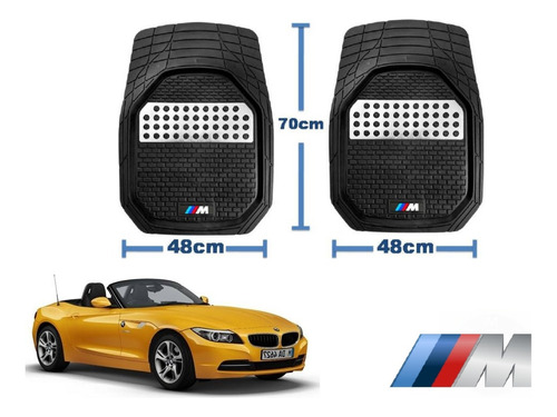 Tapetes 3d Logo Bmw + Cubre Volante Z4 2010 A 2016 2017 2018 Foto 4