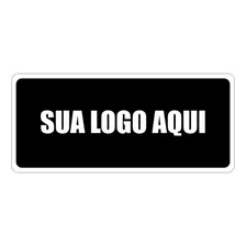 1000 Etiqueta Adesiva Personalizada Logo Loja 4,5cmx2cm 