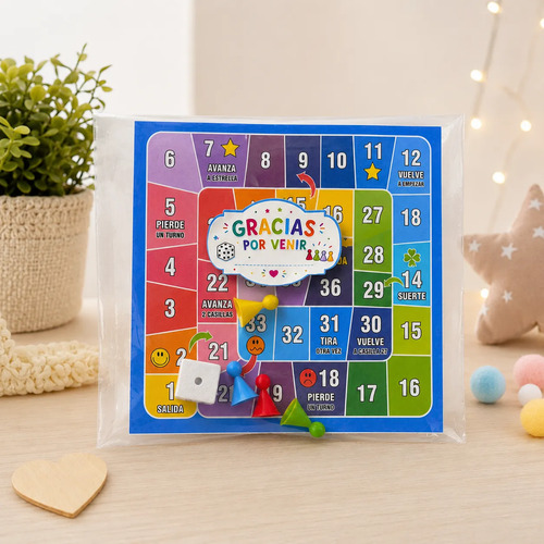 Juego De La Oca Juego De Mesa Ideal Cumpleaños Infantil X25