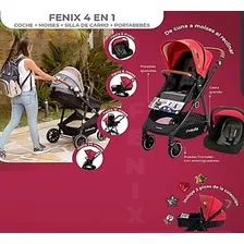 Coche Fenix 4 En 1 Cutebabies Cod.398