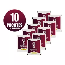 Kit 50 Figurinhas (10 Envelopes) - Álbum Copa Do Mundo 2022