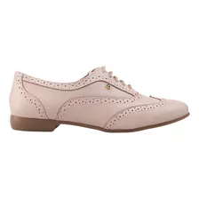 Sapato Oxford Cbk Couro Rosê