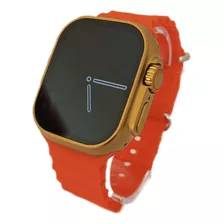 Smartwatch X8 Ultra Max Gold Edition Caixa Dourada Nfc Brind