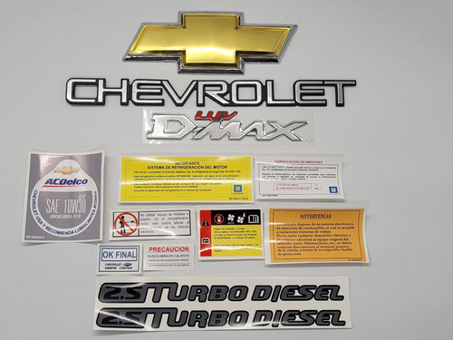 Foto de Chevrolet Luv Dmax Calcomanias Y Emblemas 2.5 Turbo Diesel
