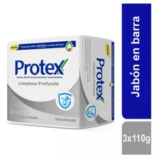 Jabon Protex Limpieza Profunda X 110g X 3und