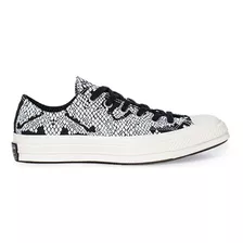 Zapatillas Converse All Star Chuck 70 Dama Snake Negro/bco! 