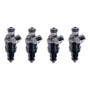 4 Pzs Conector Arns Inyector Para Dodge Verna 1.6 2004 2005