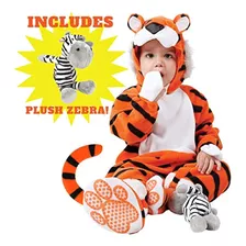 Spooktacular Creations Deluxe Baby Tiger Costume Set (6-12 M