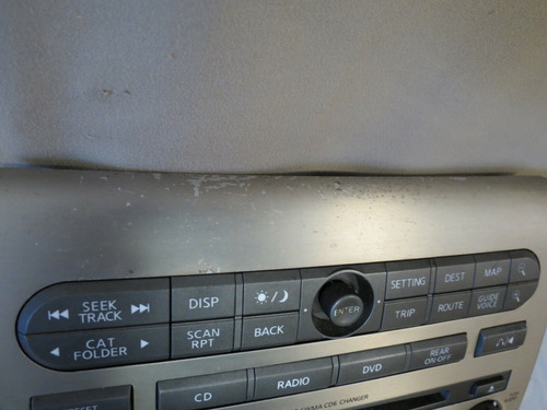  04 05 06 07 Infiniti Qx56 Rds Cd Sat Radio Face Cloc Ccp Foto 6