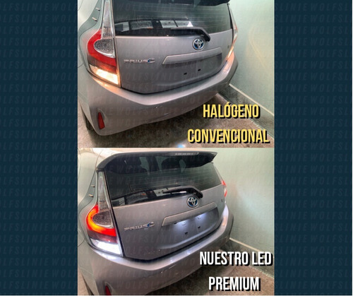 Kit Led Premium Reversa/placa/interiores Toyota Prius Foto 6