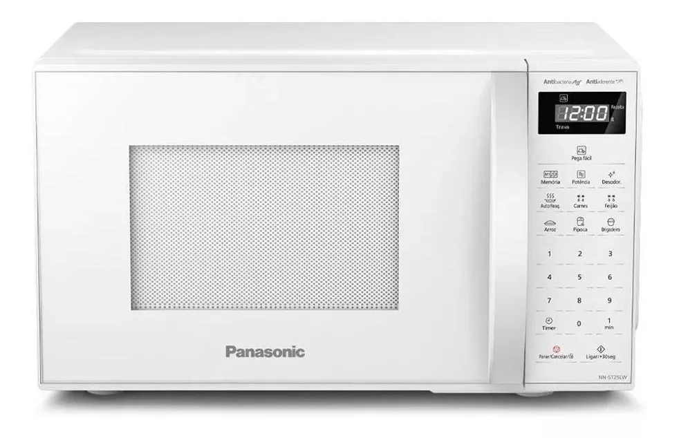 Micro-ondas Panasonic Nn-st25lwru Branco 21l 127v