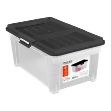 Caja Plástica Negro 6l