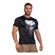 Camiseta Justiceiro Punisher Dry Fit Impactus